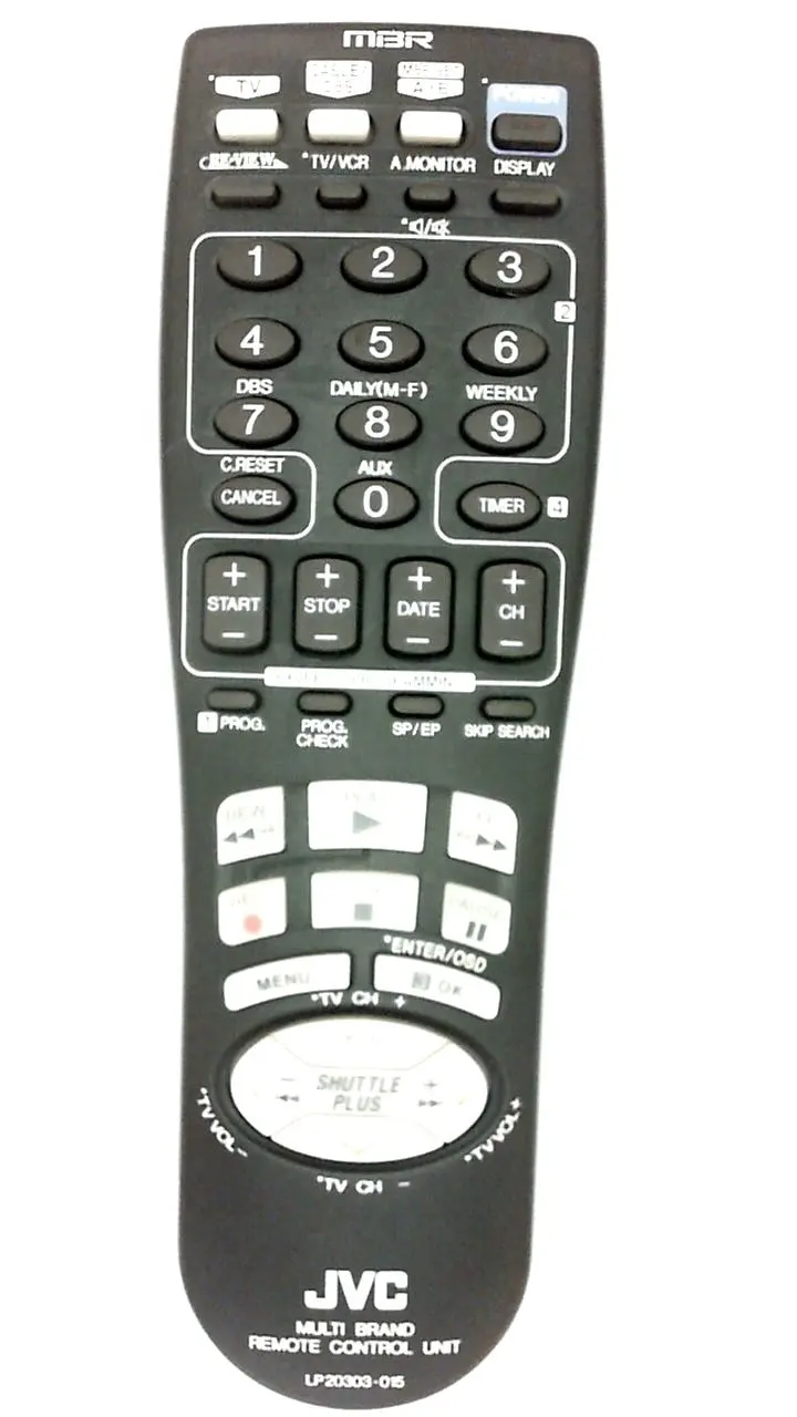Refurbished Genuine JVC LP20303-015 Remote Control