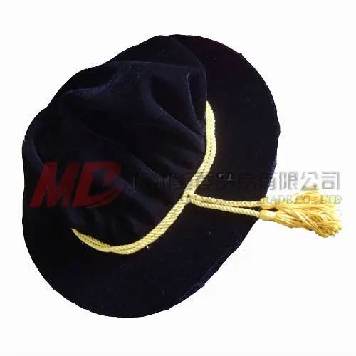 tudor bonnet black with gold cords.jpg