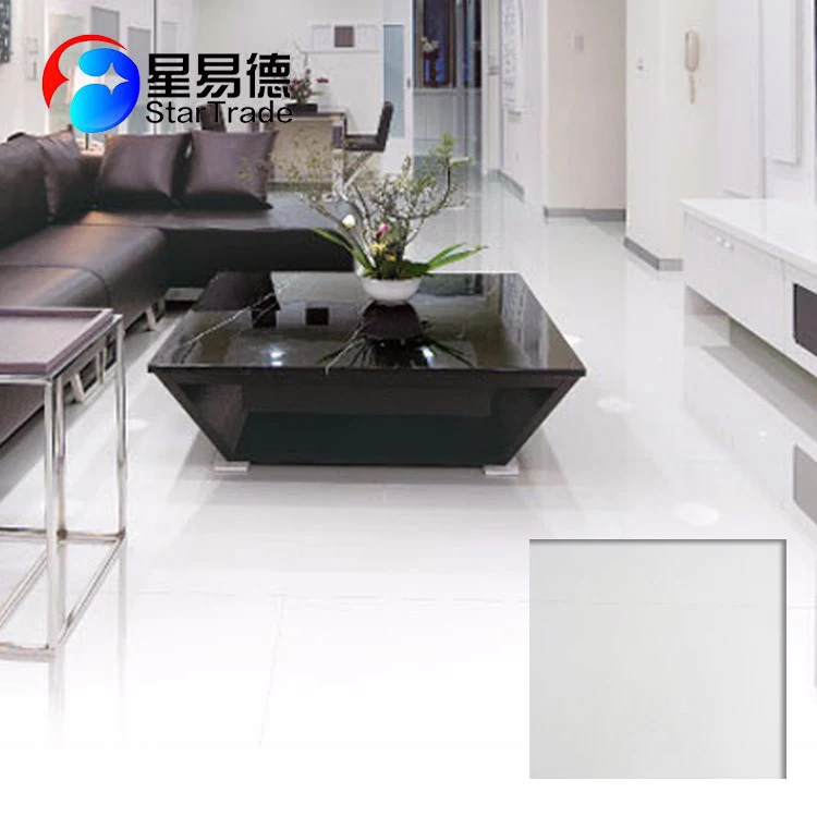 High Gloss Geneous Ceramic Large White Floor Tiles Wholer Ceramic Large White Floor Tiles