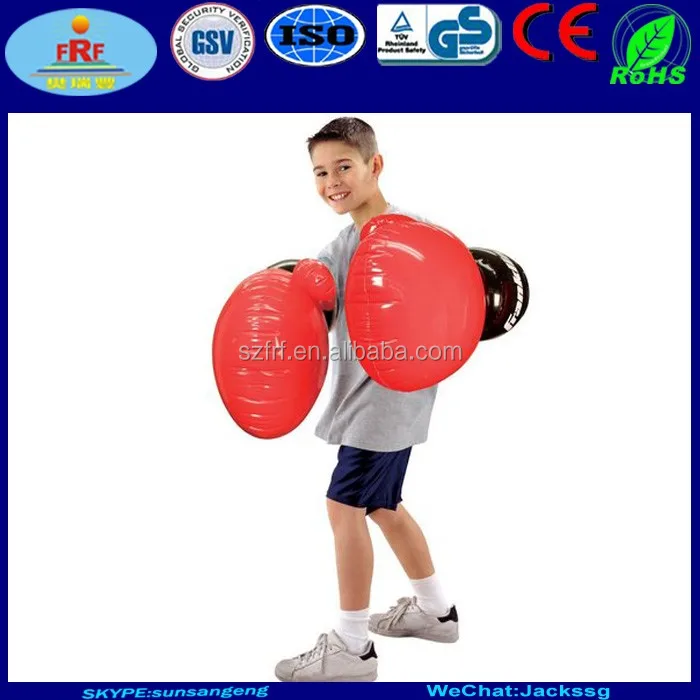 jumbo inflatable boxing gloves