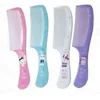 Factory cheap wholesale plastic nice hair comb with long handle