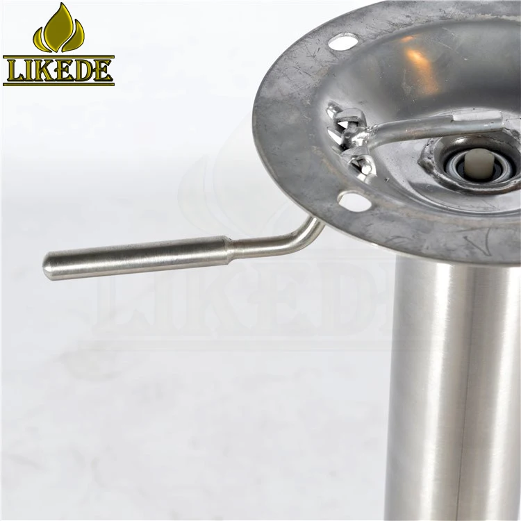 Hot Sell 304 Stainless Steel Bar Stool Legs Round Bar Stool Base On