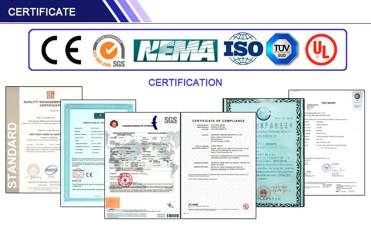 HDMANN Easy Installation Aluminum Ventilated Cable Tray