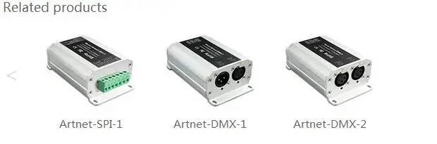 Artnet-DMX-8;ArtNet into DMX converter;convert the Artnet network data package into DMX512 data;512channel *8 ports controller