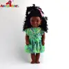 Customizable doll Made in China african american girl doll with clothes