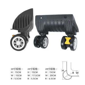 suitcase caster wheels