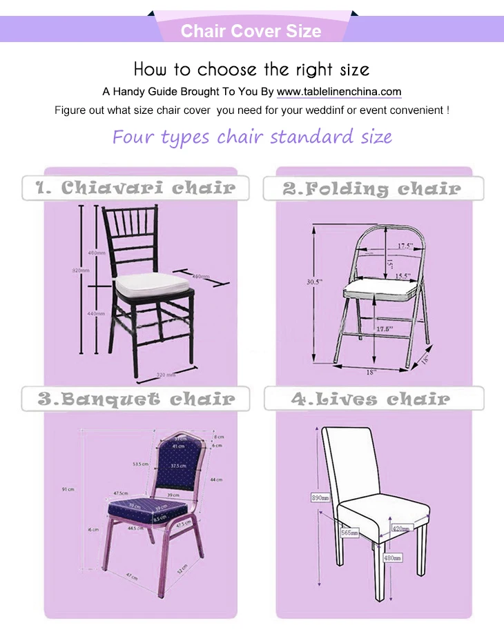 New design lavender banquet chair sash organza flower wedding chair sash