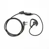 ETB-003 hands free spy earpiece D shape two way radio earphone