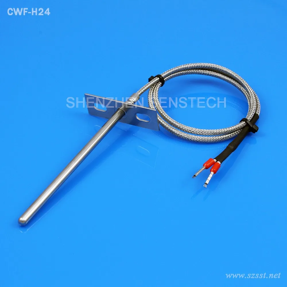 Long Tube Probe Mounting Flange Rtd Temperature Sensor Pt500 Class B ...