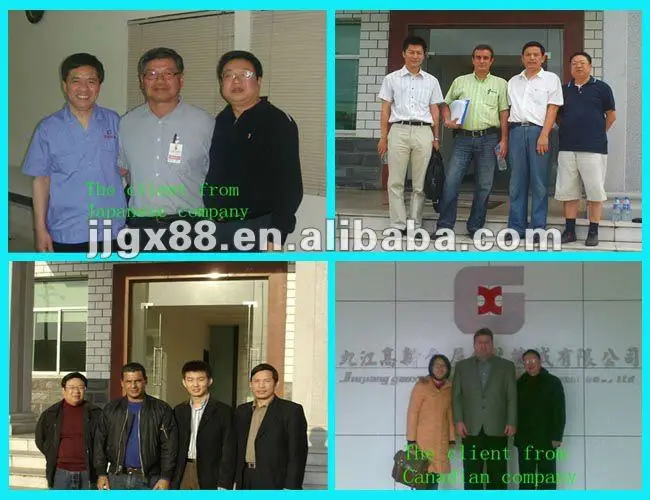 customer visit Jiujiang Gaoxin