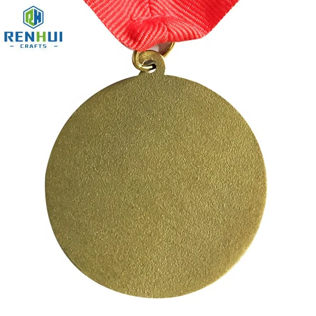 Custom 2d Logo Sport Soccer Trophy Medal Sport Medallion Honor Victory