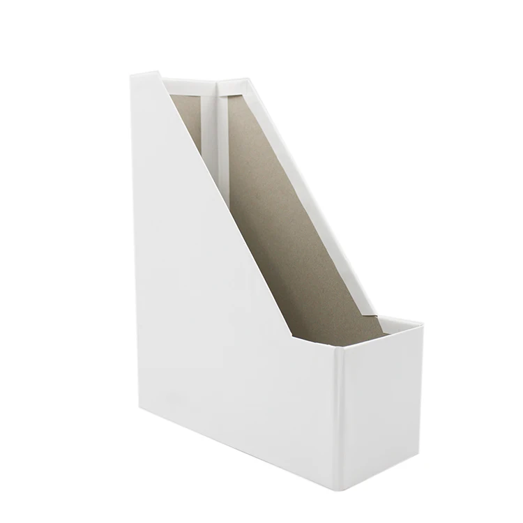 Recyclable Foldable Magazine File Cardboard Paper Box Ecofriendly File