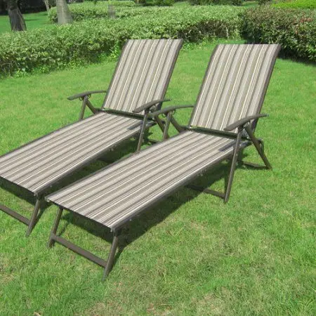 mainstays fair park sling folding lounge chairs set of 2 solid stripe multi - Lowes Patio Furniture 2 mainstays fair park sling folding lounge chairs set of 2 solid stripe multi - Lowes Patio Furniture 2