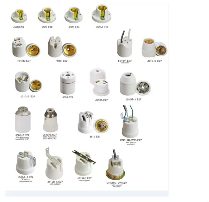 E27 Aluminum Bakelite Lamp Holder Pendant Light Socket Bulb Socket ...