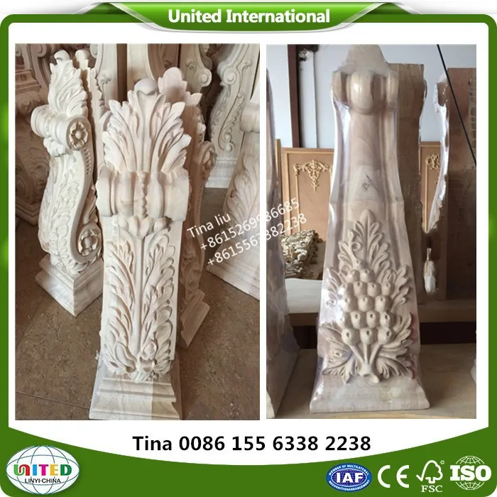 Popular decorative wood corbels
