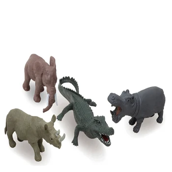 small rubber animals toys