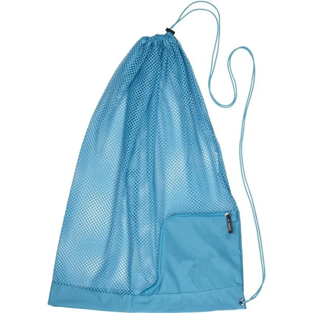 Drawstring Sport Equipment Small Zipper Pocket Mesh Swim Bag Buy