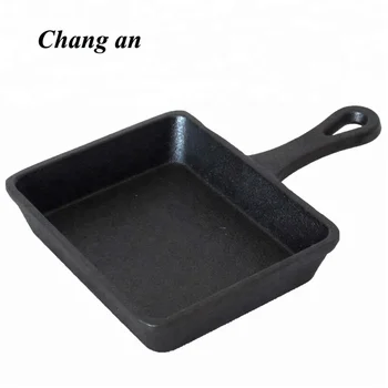 Rectangular Preseasoned Cast Iron Frying Pan - Buy ...