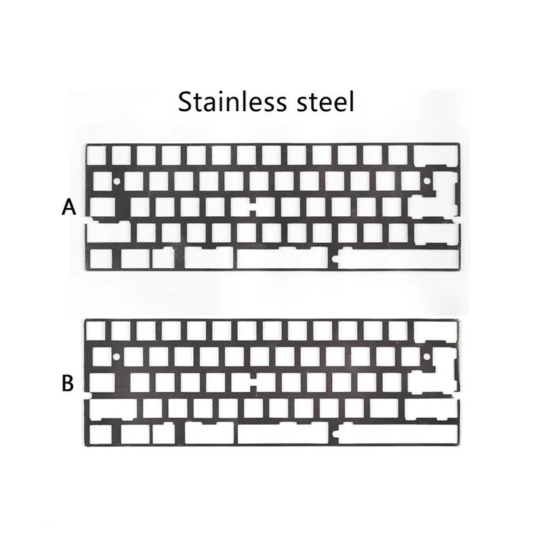 Stainless Steel Aluminum Brass Laser Cutting Industrial Keyboard Plate
