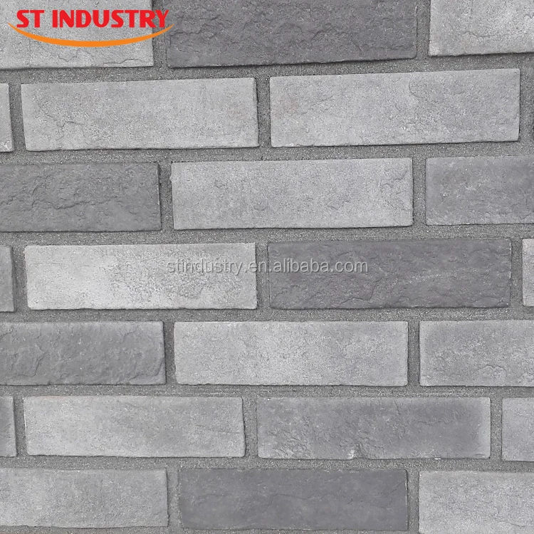 light weight wall facing manufactured artificial brick veneer