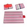 2019 Amazon hot Sale custom logo beach mat foldable Stripe Printing Outdoor Camping Picnic Mat
