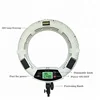 Yidoblo White FE-480II 480LED 5500K Dimmable Photography/Photo/Studio/Phone/Video Ring Light Lamp&Tripod Stand