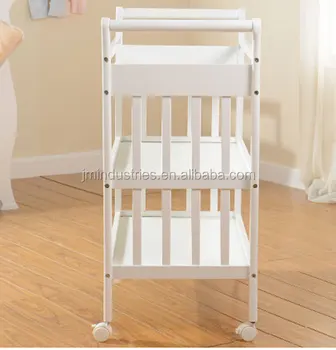 Adult diaper changing table, cock up trouser leg