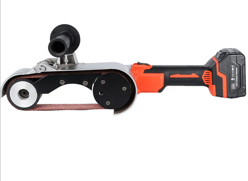 18v Dc Quick Charge 400w Brushless Motor Cordless Tube Belt Sander