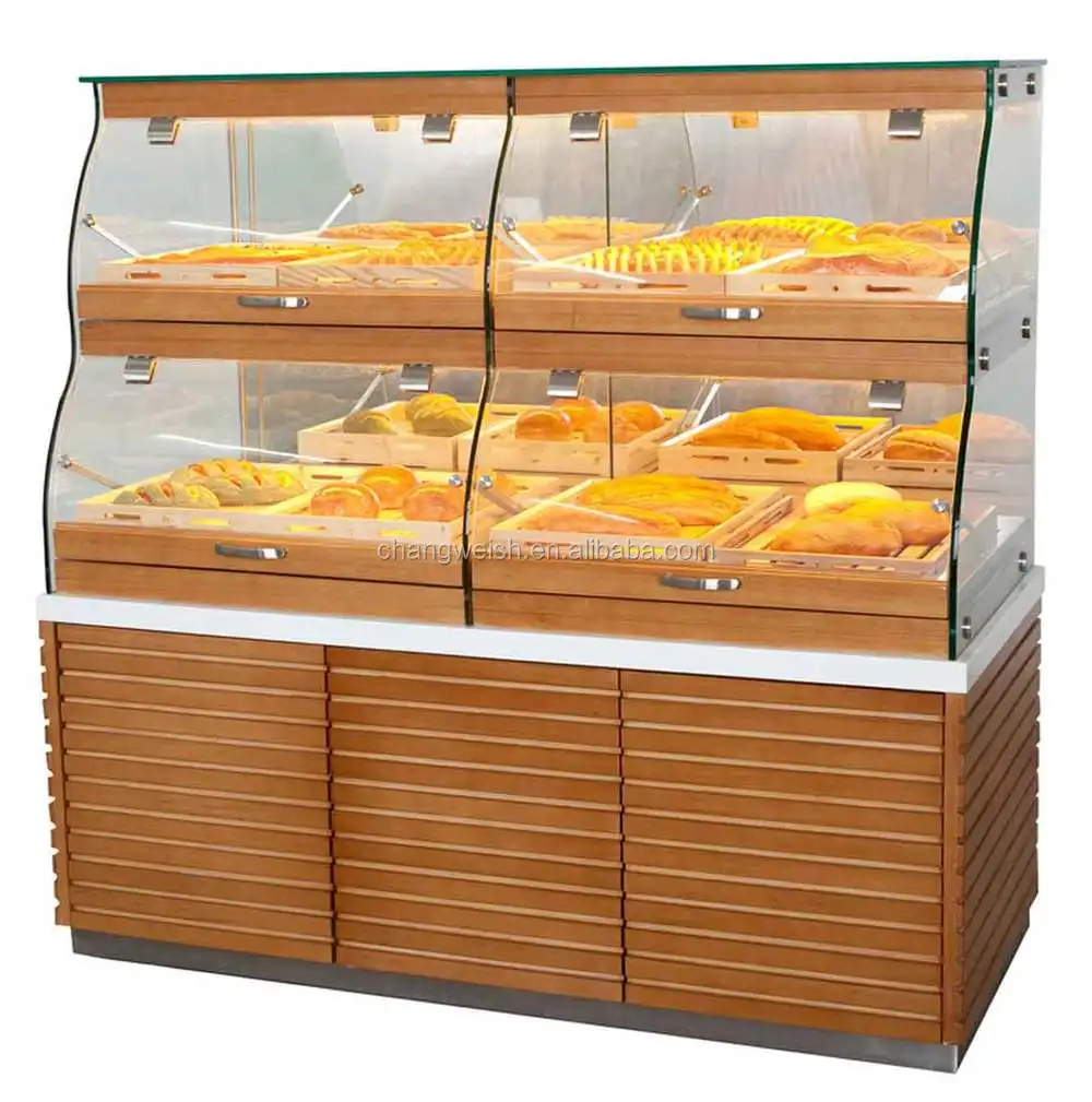 Glass Bread Display Showcase - Buy Glass Display Showcase Product on