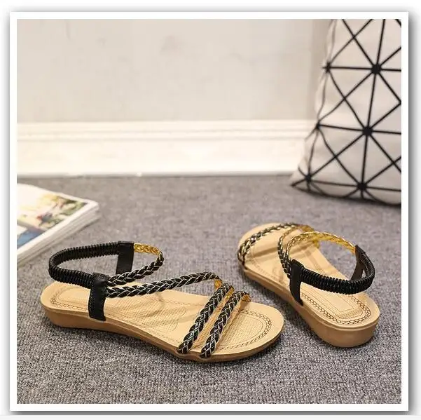 new design flat sandals ladies