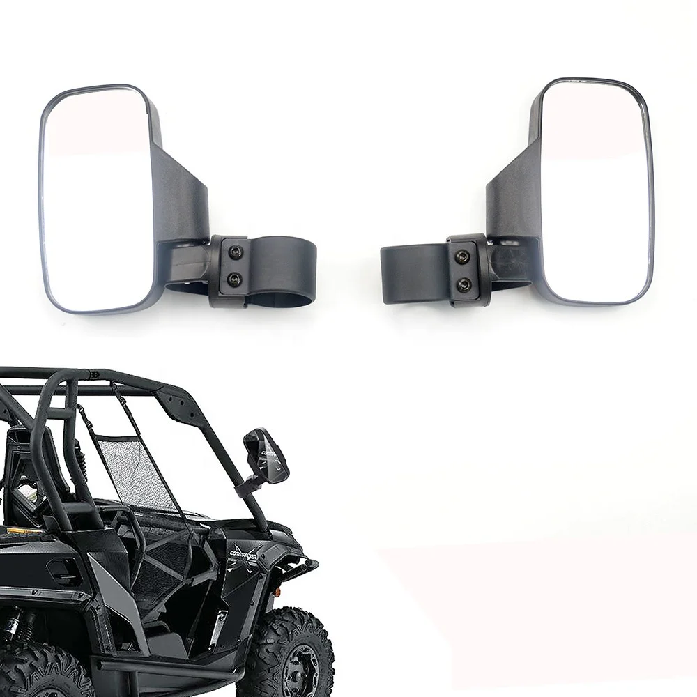 Roll Bar Cage Clamp Rear View Mirror Kit Fit Kubota RTV900 RTV1100 Cam-am X3 UTV