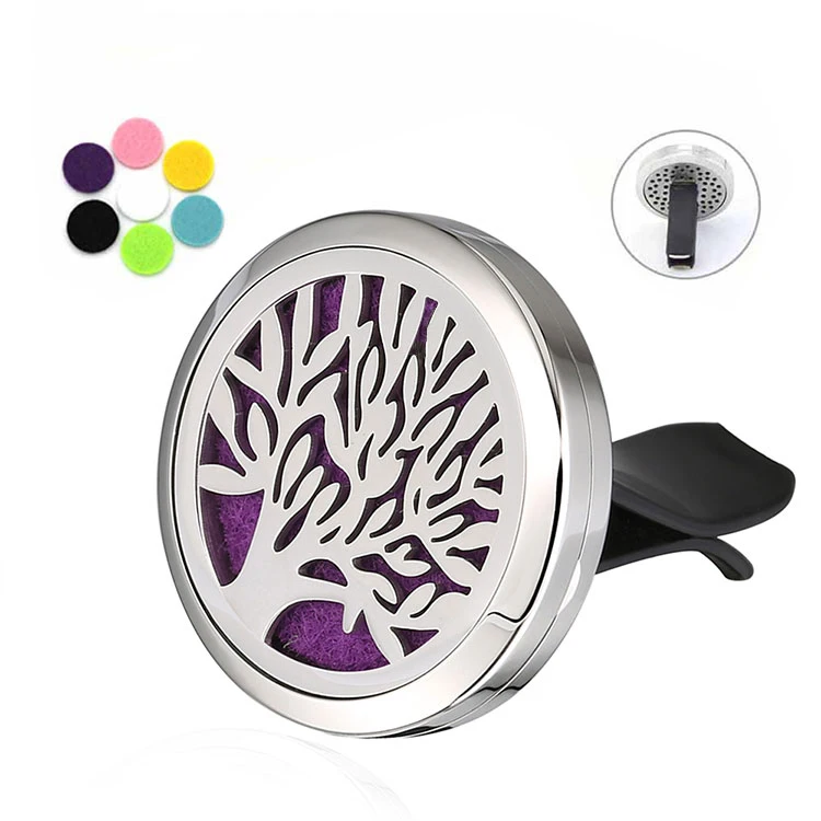 Factory Wholesale Car Air Freshener Essential Oil Diffuser Locket Car