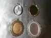 Gemstone Cabachon Settings for 40x30mm, Choose Your Own Setting, Gemstone Settings, Cabachon Settings, Jewelry Settings