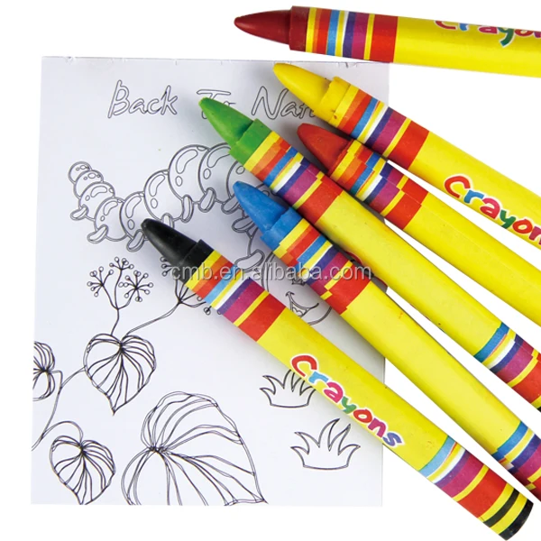 Download Portable Coloring Book With 6 Colors Non-toxic Crayon Sets For Kids - Buy Crayon Sets For Kids ...
