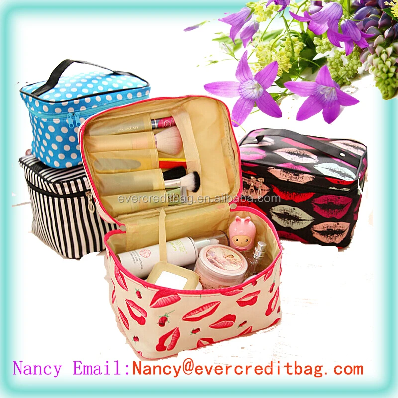 Wholesale Waterproof Cosmetic Bag with Mirror for Promotional