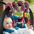 Cute Infant Babyplay Baby Toys Activity Spiral Bed Stroller Toy Set Hanging Bell Crib Rattle Toys