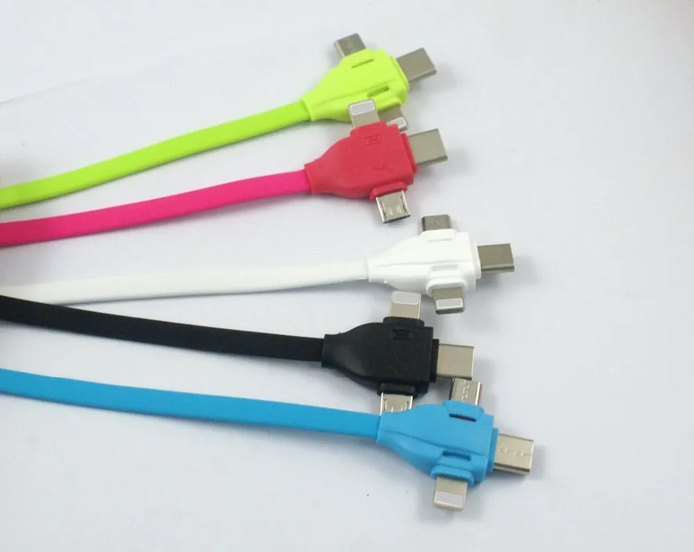 new product ideas 2020 3 in 1 micro USB TPE charging cable - ANKUX.COM