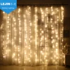 led waterfall Wedding curtain light Fairy Twinkle Light For Decorative christmas Holiday