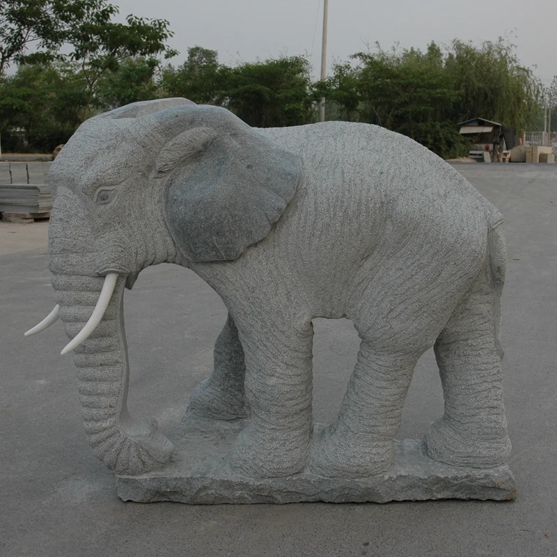 Garden Decoration Animal Statue Stone Elephant Buy Garden Decoration