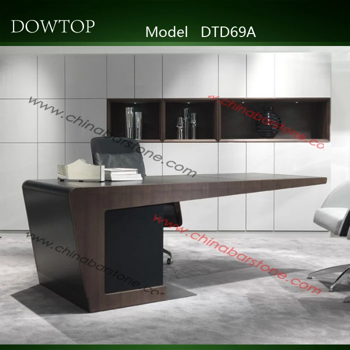 High End Modern Office Furniture Curved Glossy White High End Modern Office Furniture Curved