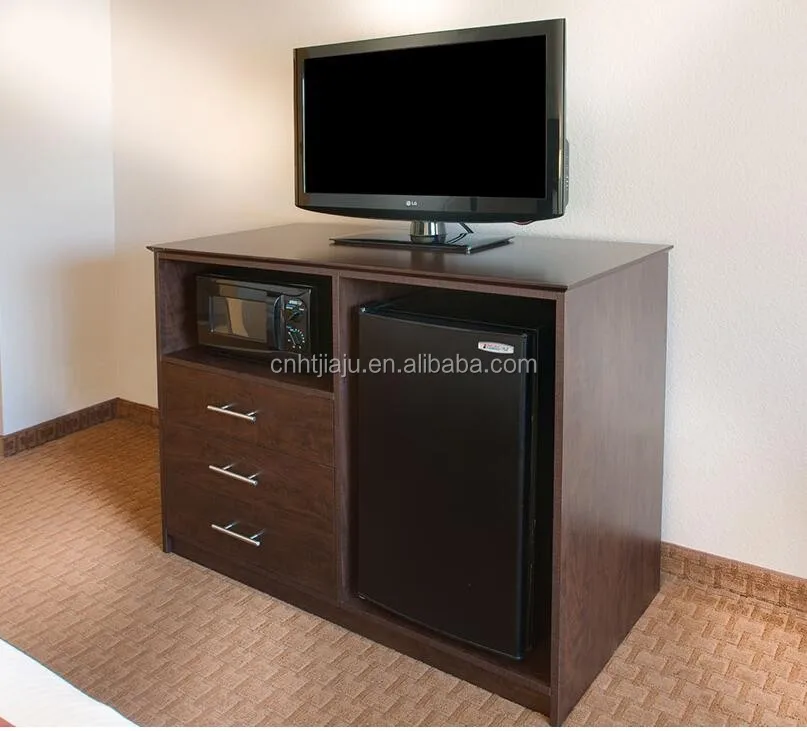 Hotel Furniture Tv Media Console Refrigerator Combo Buy Hotel