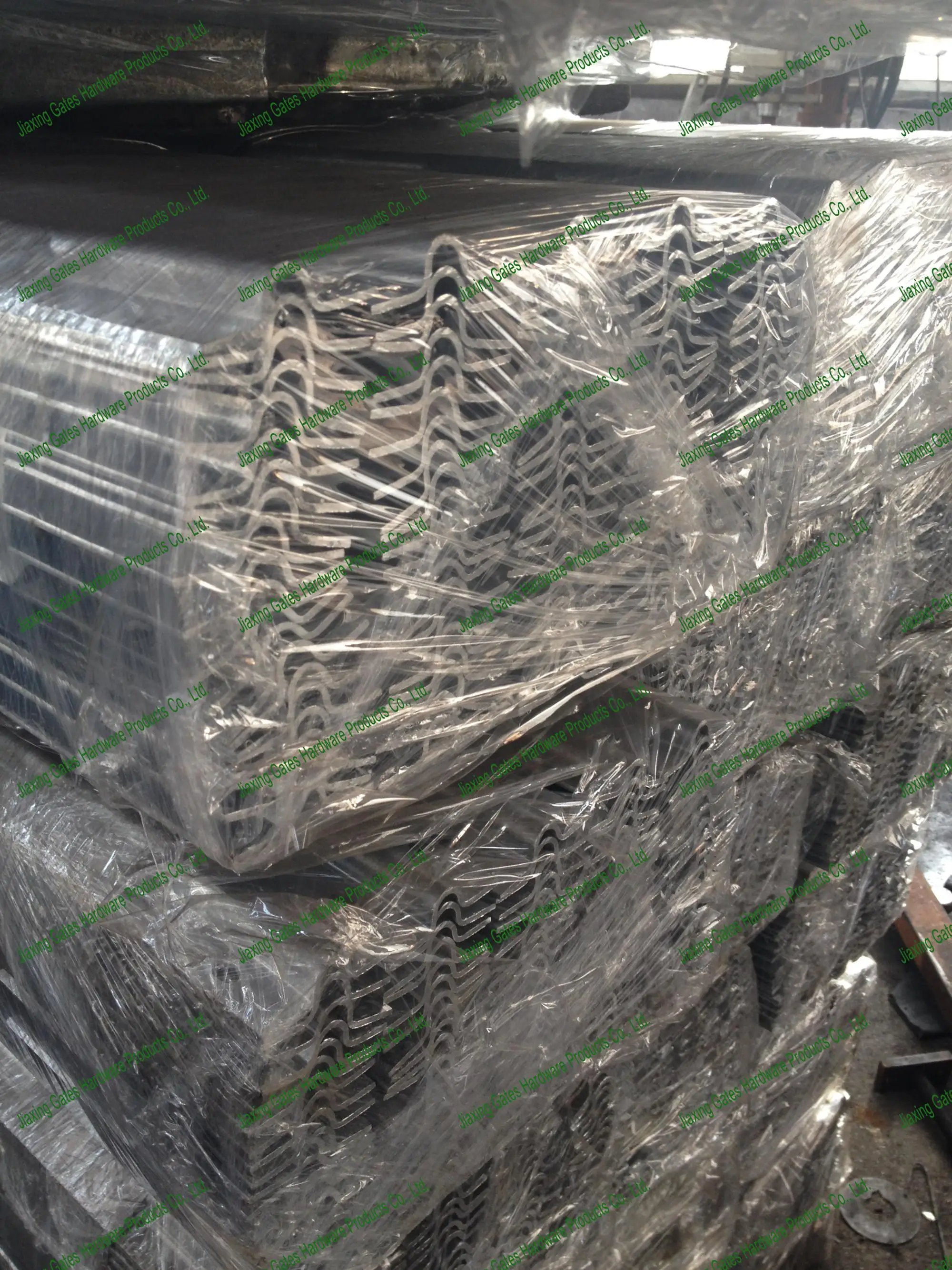 Galvanized Sliding Gate Wheel V Shape And U Shape Track Bolt Down Track