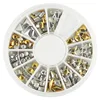 DIY Nail Art Silver Studs 3D Design Decoration Punk Rivet