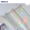 Laser Plate Embossed Bopp Transparent Film With Plain Holographic Effect