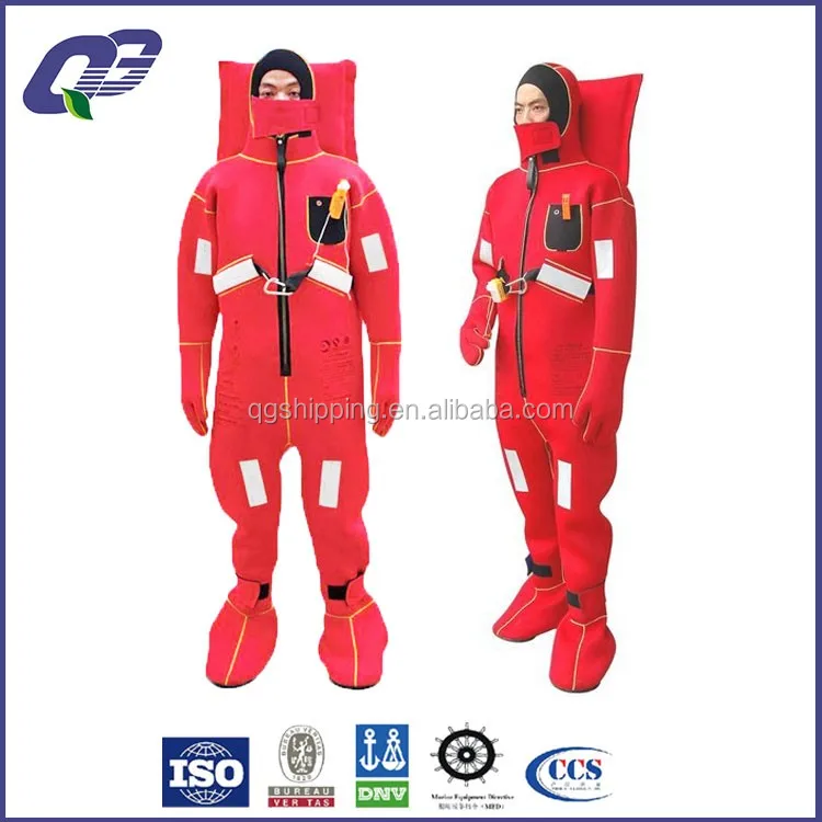 Life Saving Immersion Suit With Solas Approval - Buy Immersion Suit ...