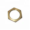BS Standard Types Electrical Conduit Fitting Part Brass Thread Lock Nut