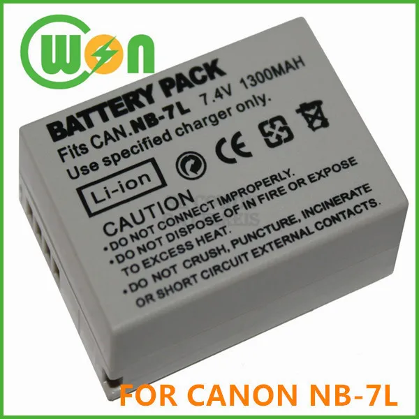 Nb7l Nb7l Replacement Battery For Canon Powershot G10 G11 G12 Sx30 Is