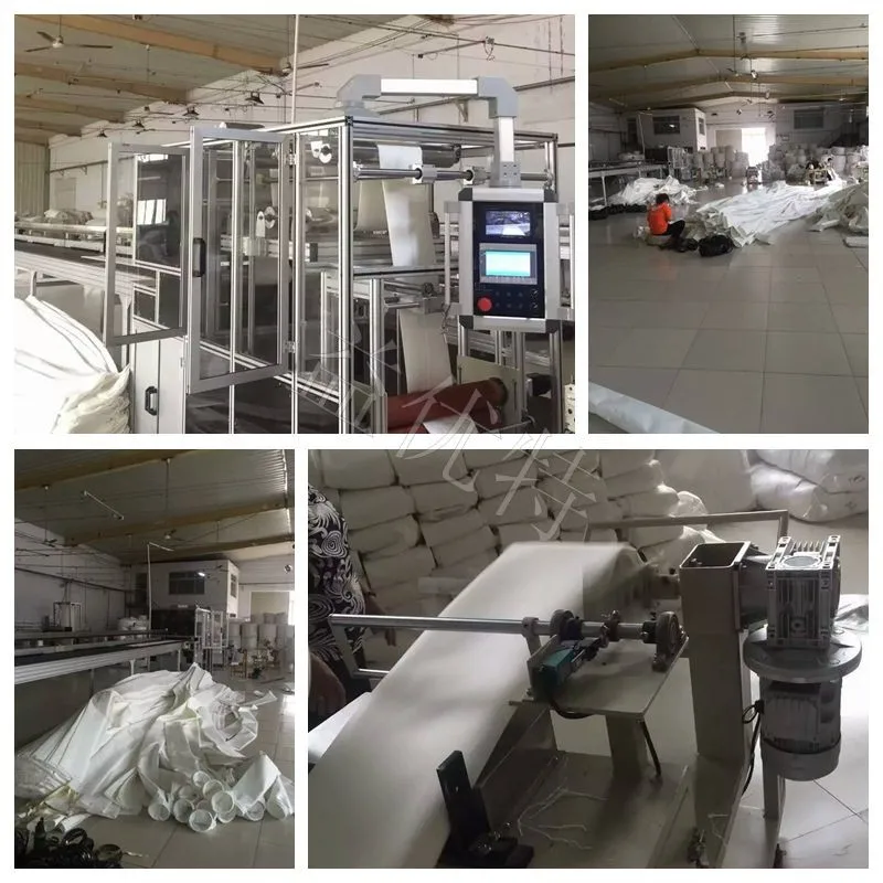 Polyester Needle punched dust filter bag/Filter sock Filter sleeve