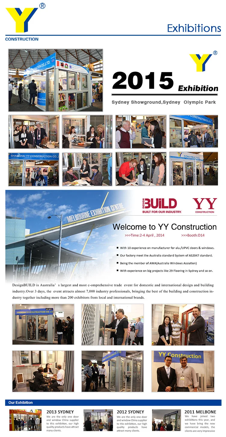 As2047/As1288/AAMA/Miami Dade/NFRC standard aluminium sliding glass window jalousie window