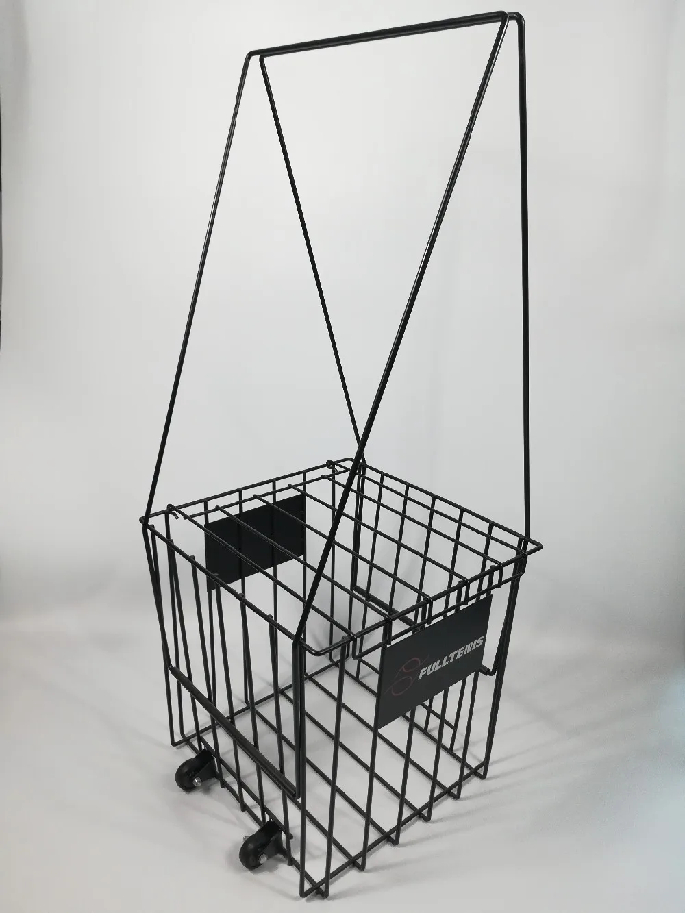 Display For Tennis Ball Trolley Foldable Metal Wire Basket Display Rack